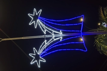 Foto - Decoração de Natal Albertina de Luz 2025