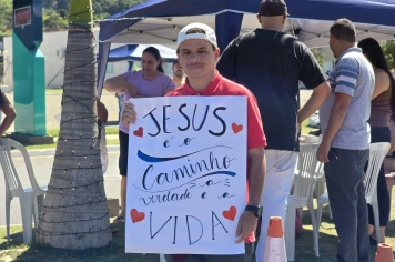 Foto - Evangelização em Albertina (8º Semana Evangélica)