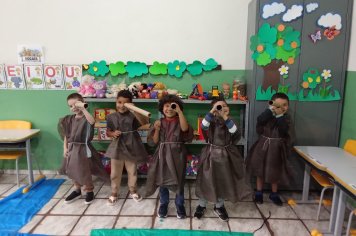 Foto - Atividade lúdica estimula aprendizado e imaginação das crianças do Maternal