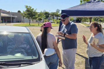 Foto - Evangelização em Albertina (8º Semana Evangélica)