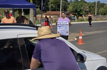 Foto - Evangelização em Albertina (8º Semana Evangélica)