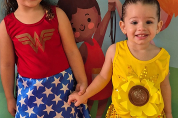 Foto - Uma semana inesquecível de cores, fantasia e sorrisos na Creche Municipal Tereza Rossi
