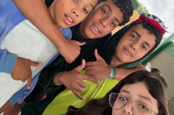 Foto - Alegria e integração marcaram o encerramento da Semana das Crianças na Escola Antônio Ferreira