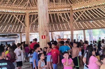 Foto - Dia das Crianças no Lago Municipal de Albertina: Um Dia de Diversão e Alegria
