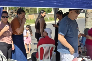 Foto - Evangelização em Albertina (8º Semana Evangélica)