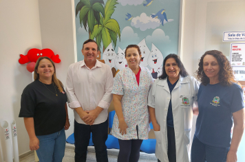 Foto - Campanha de Atualização de Vacinas na UBS de Albertina