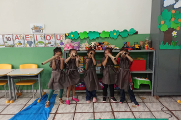 Foto - Atividade lúdica estimula aprendizado e imaginação das crianças do Maternal