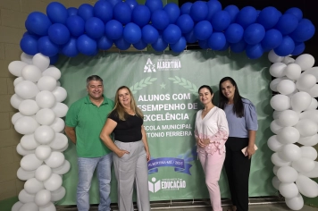 Foto - Cerimônia de premiação do Projeto +IDEB