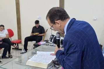 Foto relacionada - Quarto dia da 8ª Semana Evangélica reforça fé, unidade e esperança em Albertina