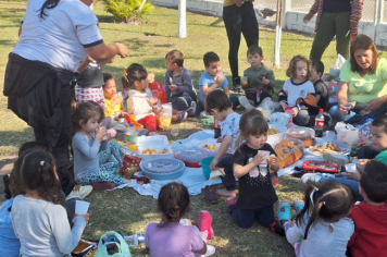 Foto - final de bimestre das Escolas e Creche 