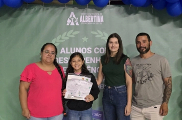 Foto - Cerimônia de premiação do Projeto +IDEB