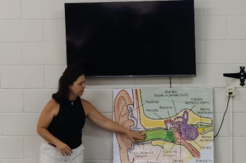 Foto - Palestra sobre Saúde Auditiva