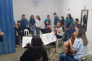 Foto - Vivência Musical no Conservatório de Tatuí