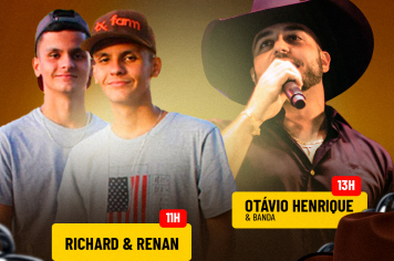 Atrações musicais confirmadas para a 6ª Cavalgada Beneficente ao Natal em Albertina