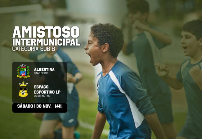 Amistoso Intermunicipal Sub 8: Emoção, Sonhos e Muito Futebol no Poliesportivo de Albertina!