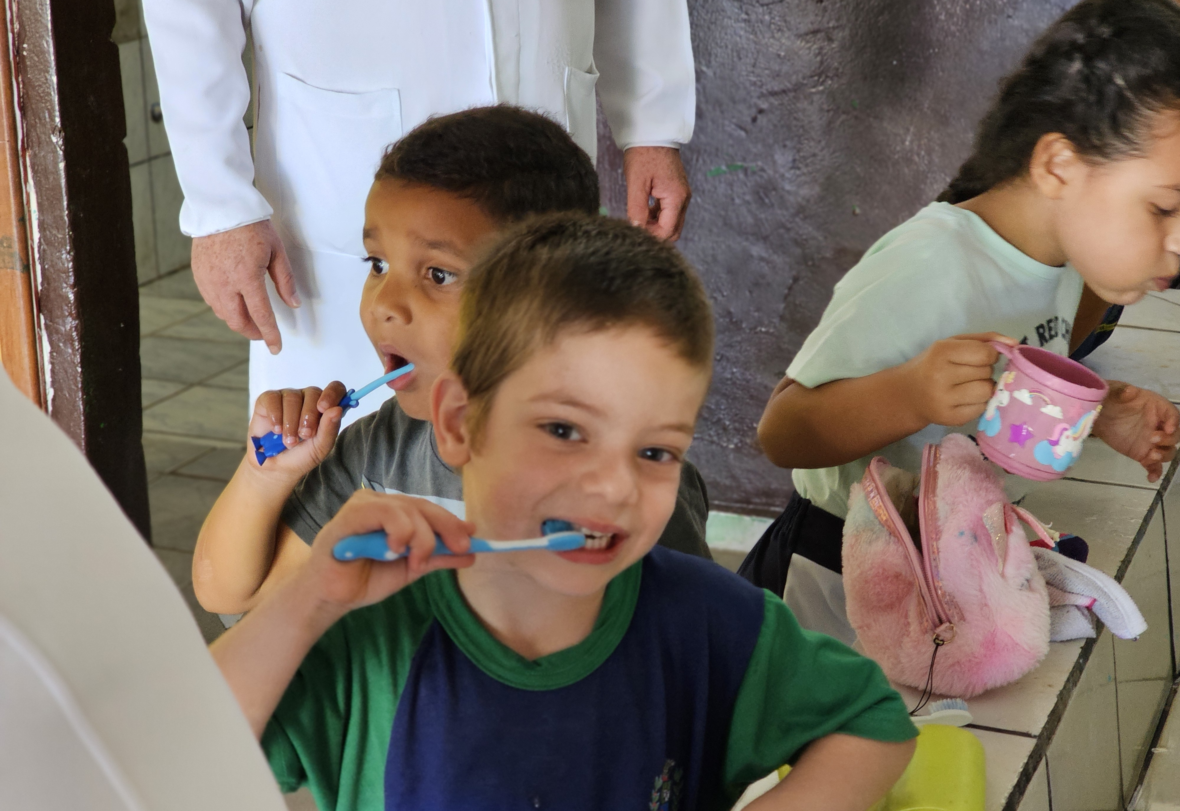 Sorriso saudável desde a infância: dentistas atuam nas escolas municipais de Albertina