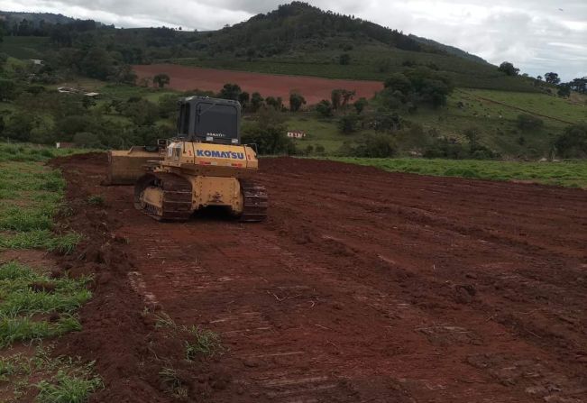 Início das obras do Loteamento 