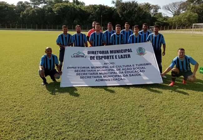 Amistoso entre o time do Cruzerinho de Albertina e Boby de Andradas.
