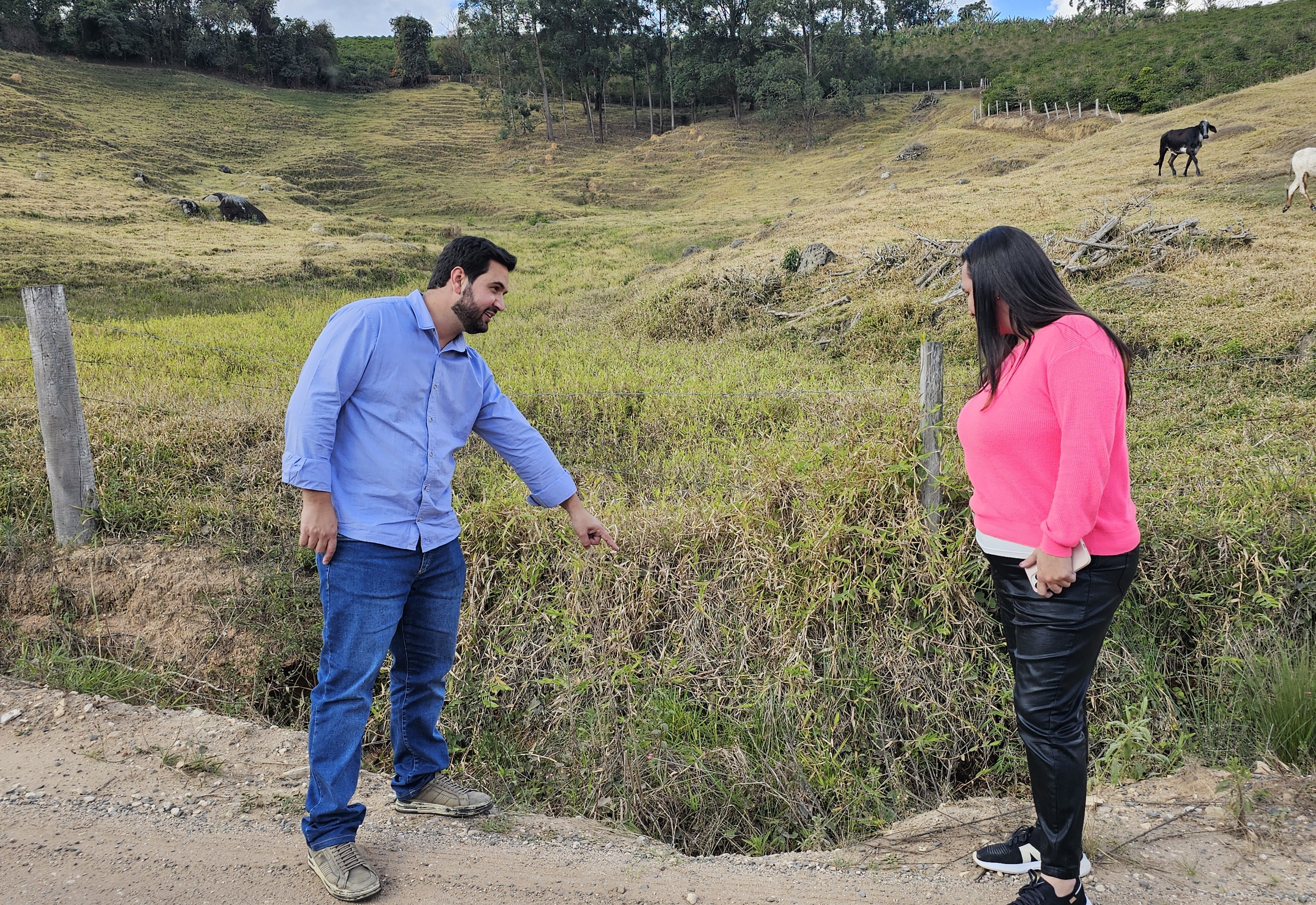 Prefeitura realiza vistoria nas estradas rurais para instalação de novas manilhas